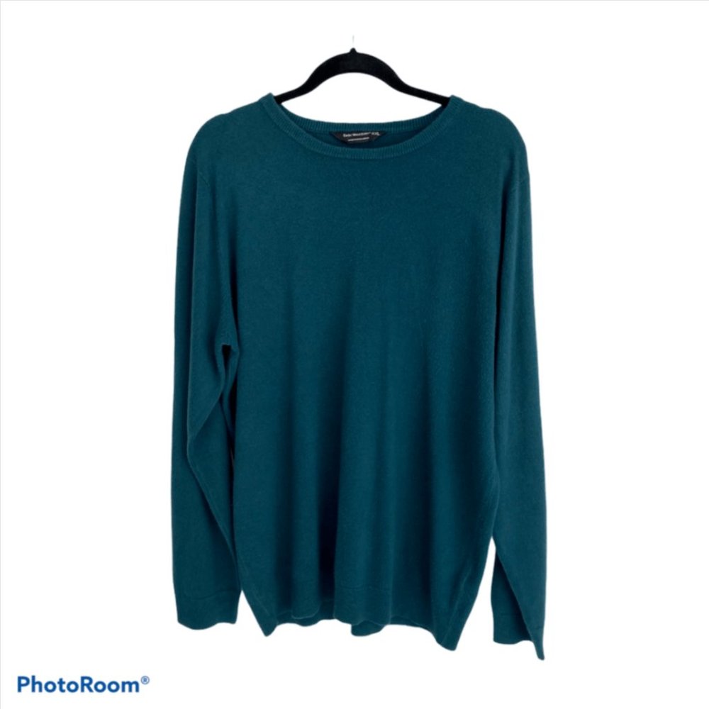 Cedar Wood State Mens Blue Crew Neck Sweater XXL
